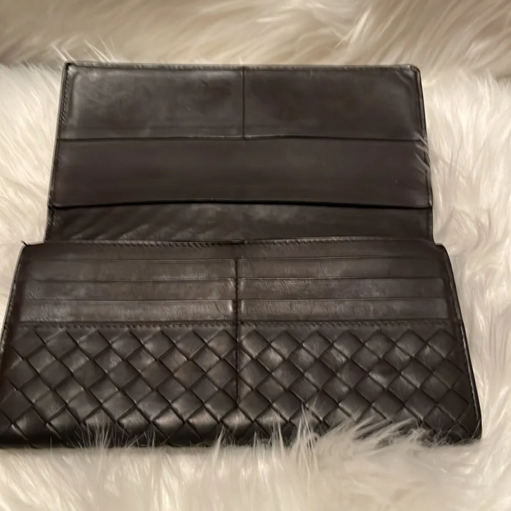 Bottega Venetia long brown Wallet - Picture 5 of 8